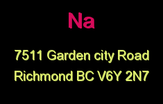 Na 7511 GARDEN CITY V6Y 2N7